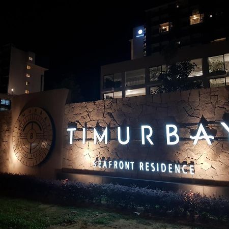 Timurbay studio apartment facing beautiful beach Kuantan Bagian luar foto
